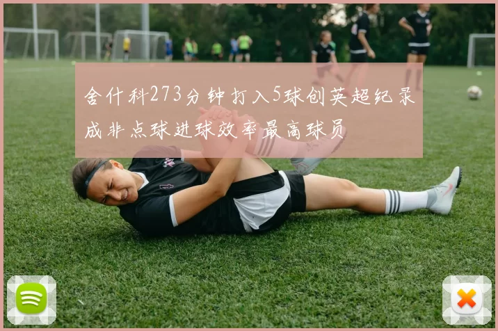 舍什科273分钟打入5球创英超纪录成非点球进球效率最高球员